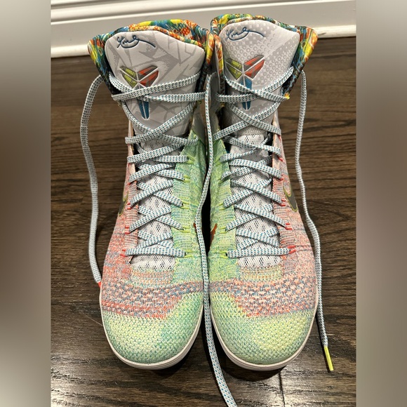 2015 Kobe 9 Elite Premium 'What The Kobe' Basketball Shoes - Men’s 10 - Worn 1x - Picture 2 of 5
